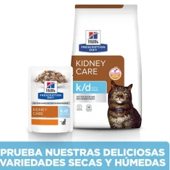 Hill's Prescription Diet Early Stage Kidney Care k/d Pollo sobre en salsa para gatos Sale