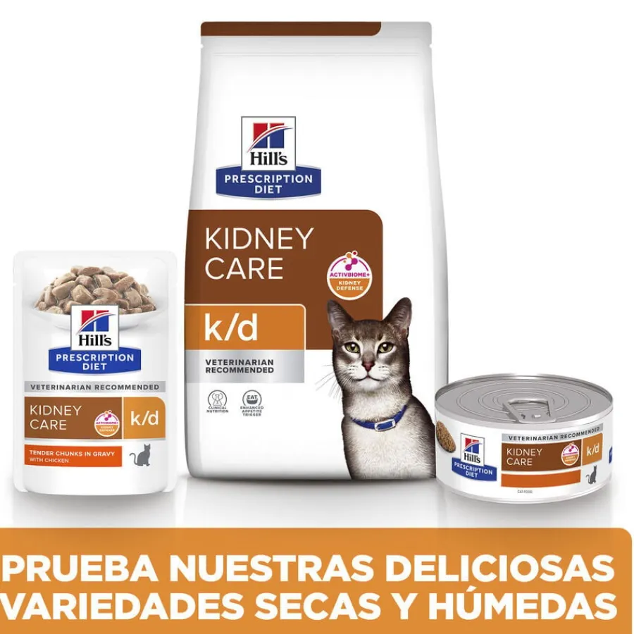 Hill's Prescription Diet Kidney Care k/d Pollo pienso para gatos Best
