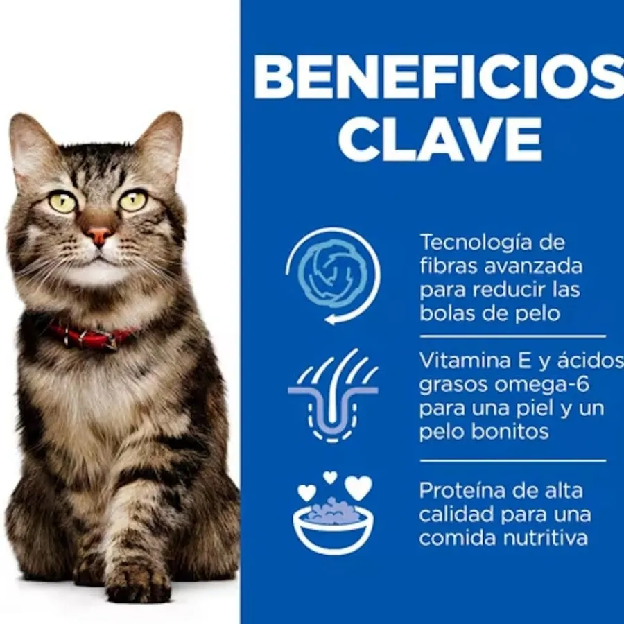 Hill's Science Plan Adult Hairball y Perfect Coat Pollo pienso para gatos Sale