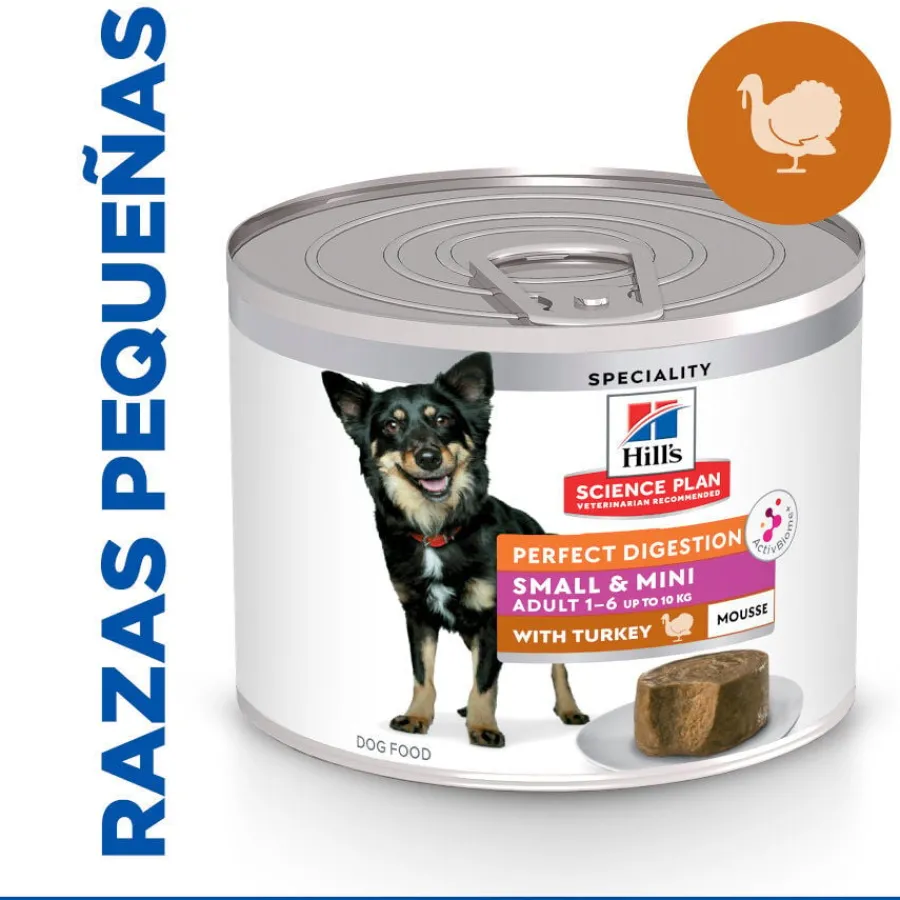 Hill's Science Plan Adult Small y Mini Perfect Digestion Mousse de Pavo lata para perros Sale