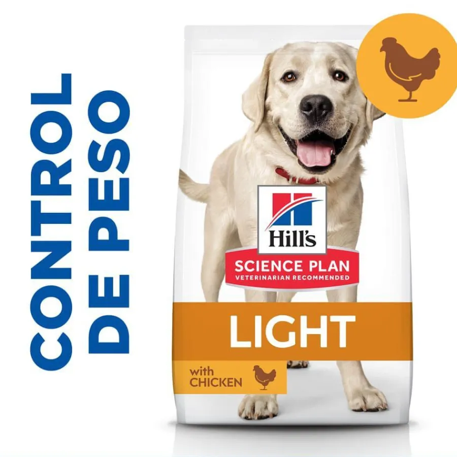 Hill's Science Plan Light Adult Pollo pienso para perros Clearance