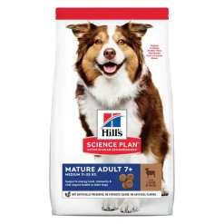 Hill's Science Plan Mature Adult Medium Cordero pienso para perros Online