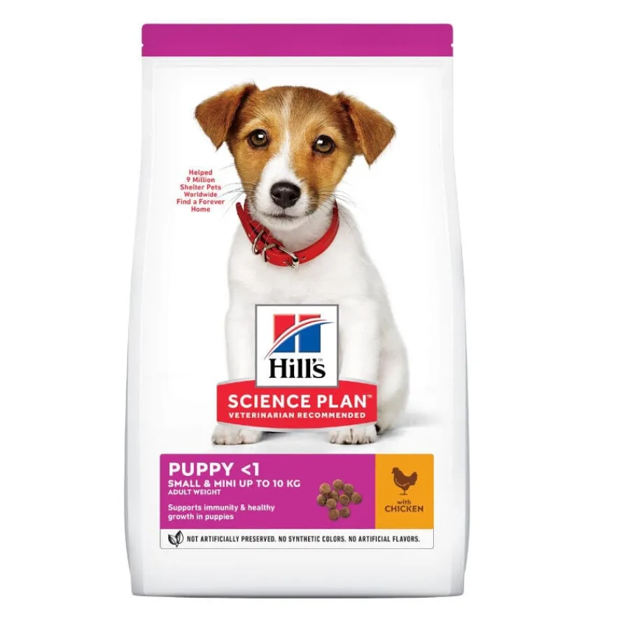 Hill's Science Plan Puppy Small y Mini Pollo Pienso para cachorros Sale