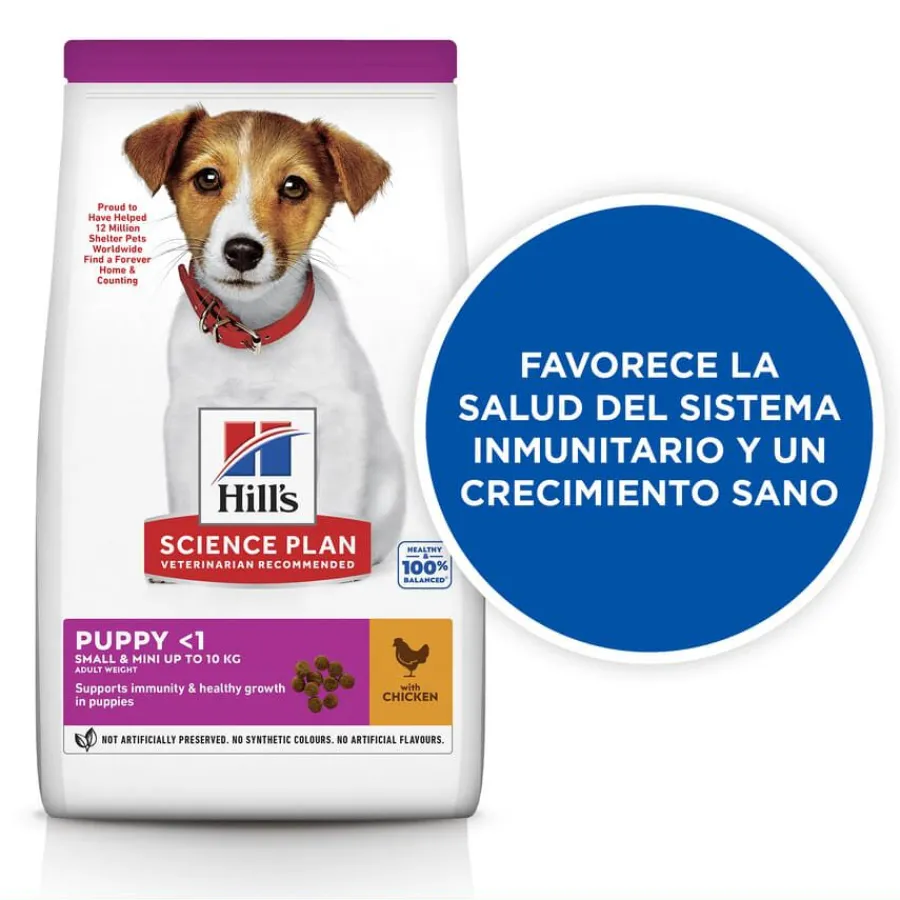 Hill's Science Plan Puppy Small y Mini Pollo Pienso para cachorros Sale