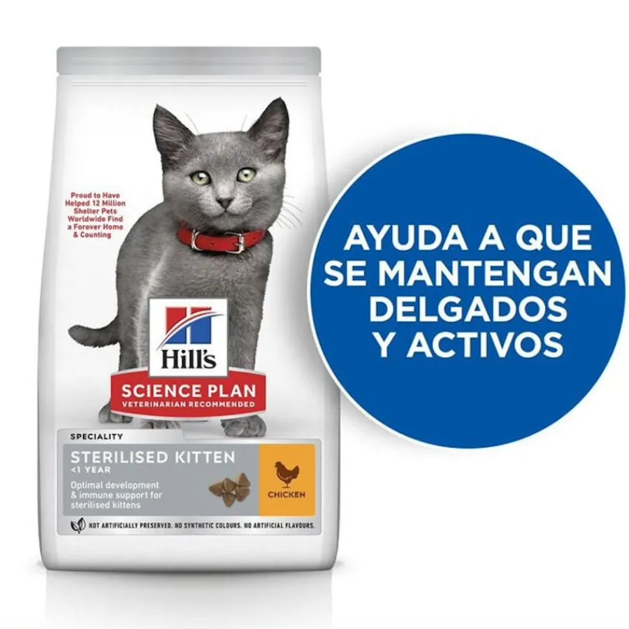 Hill's Science Plan Sterilised Kitten Pollo pienso para gatos Discount