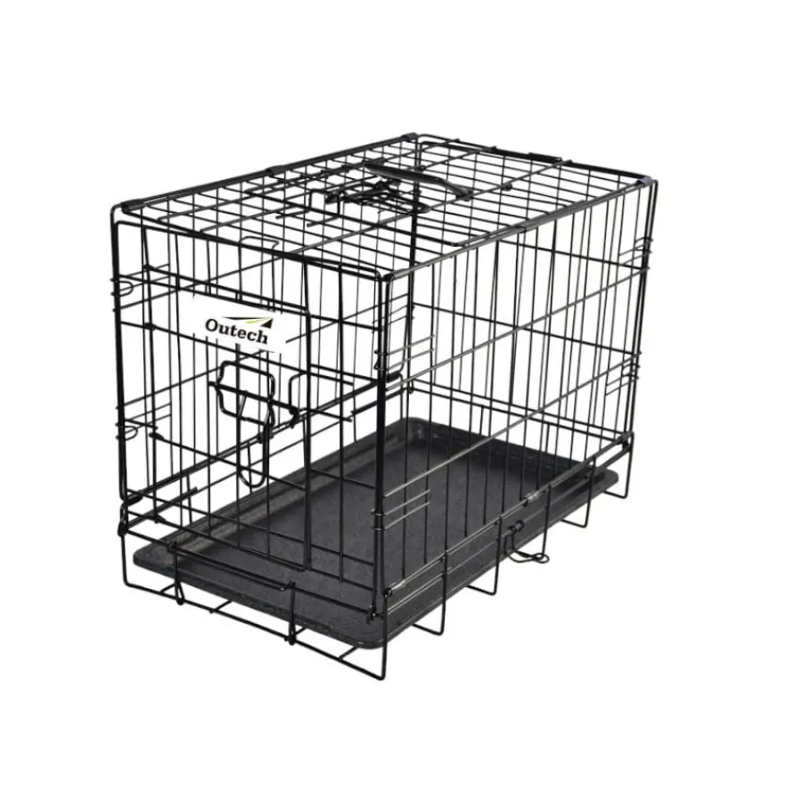 Outech Jaula de Metal para Perros Hot