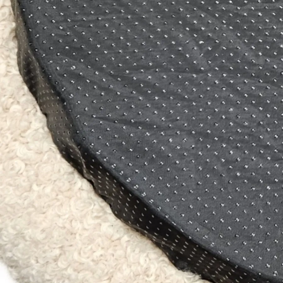 Leeby cama borreguito beige para cachorros New