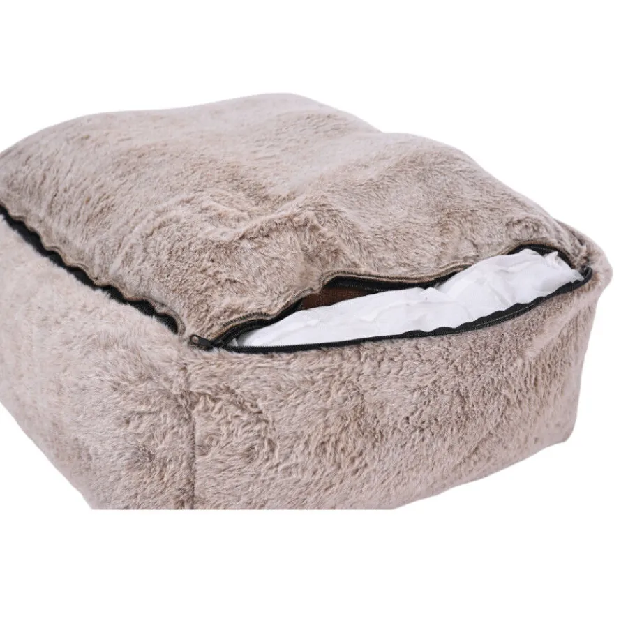 Leeby cama suave gris oscuro para perros Sale