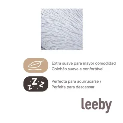 Leeby Cojín Ovalado de Huellas de Patitas para perros Outlet