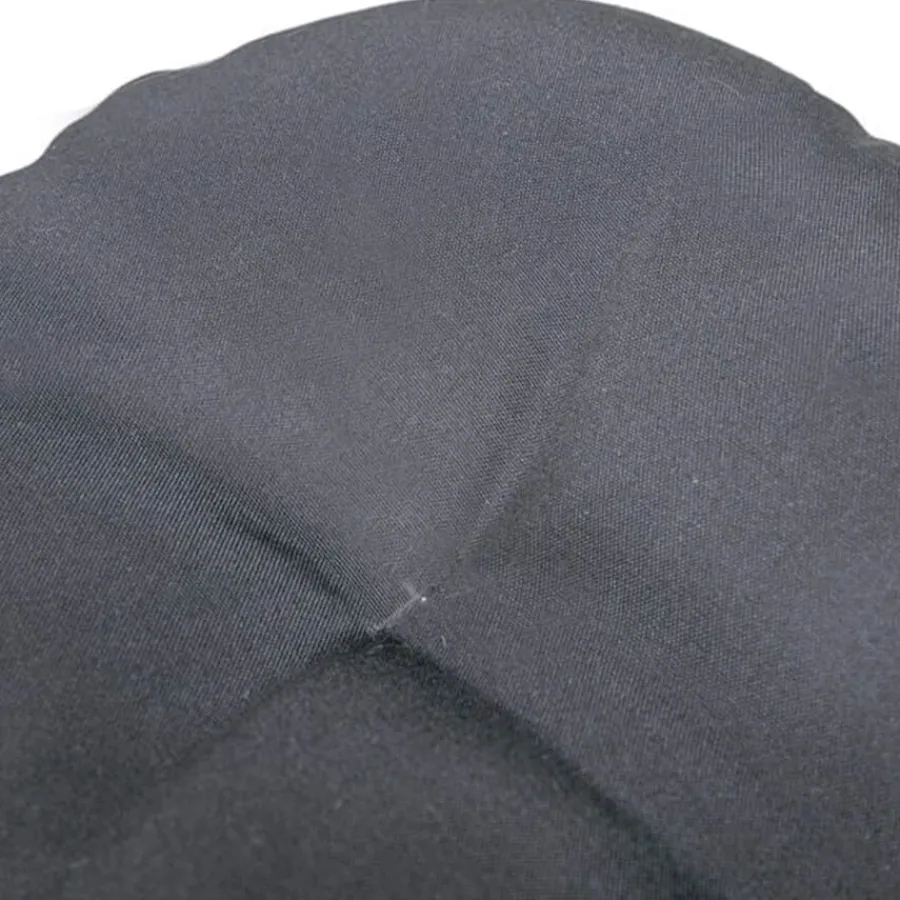 Leeby Cojín Ovalado negro para perros Best