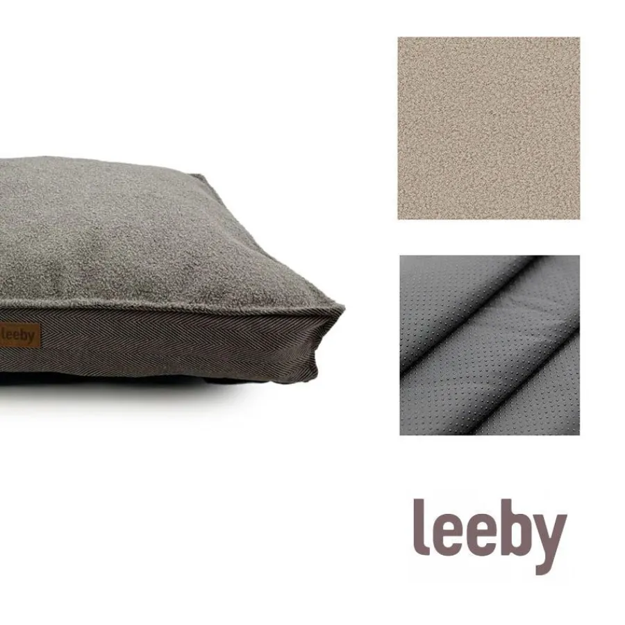 Leeby Colchón Desenfundable y Antideslizante para perros Best