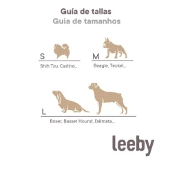 Leeby colchón impermeable rojo para perros New