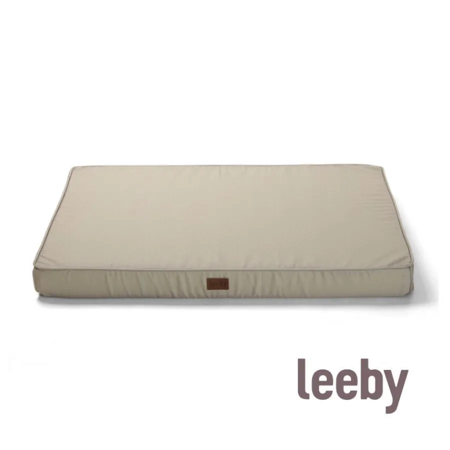 Leeby colchón viscoelástico gris para perros Clearance