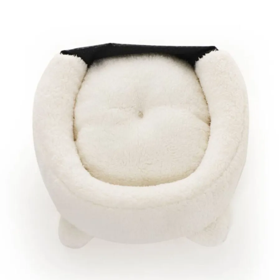Leeby Iglú Desenfundable de Borreguito Blanco para gatitos Outlet