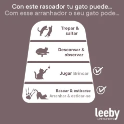 Leeby Kitty teclado rascador de cartón con bola para gatos Outlet