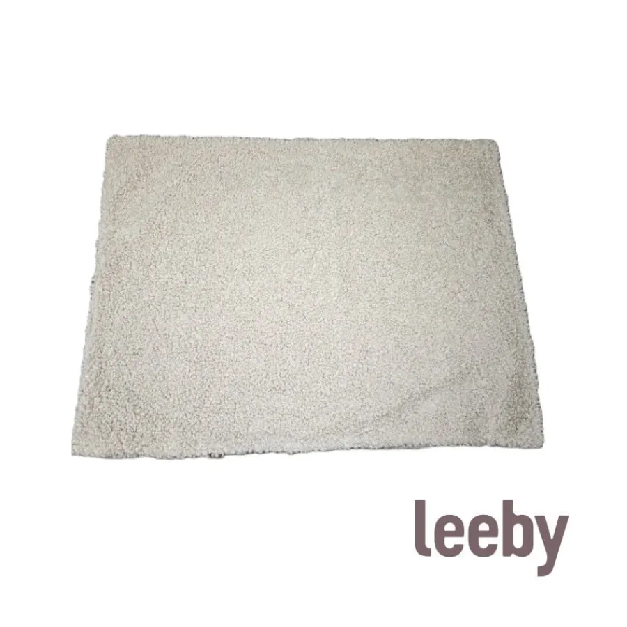 Leeby manta borreguito beige para cachorros Sale