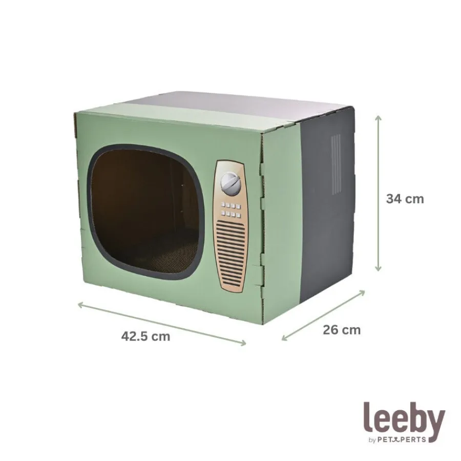 Leeby Tommy TV cama nido rascador de cartón para gatos Discount