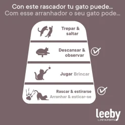 Leeby Tommy TV cama nido rascador de cartón para gatos Discount