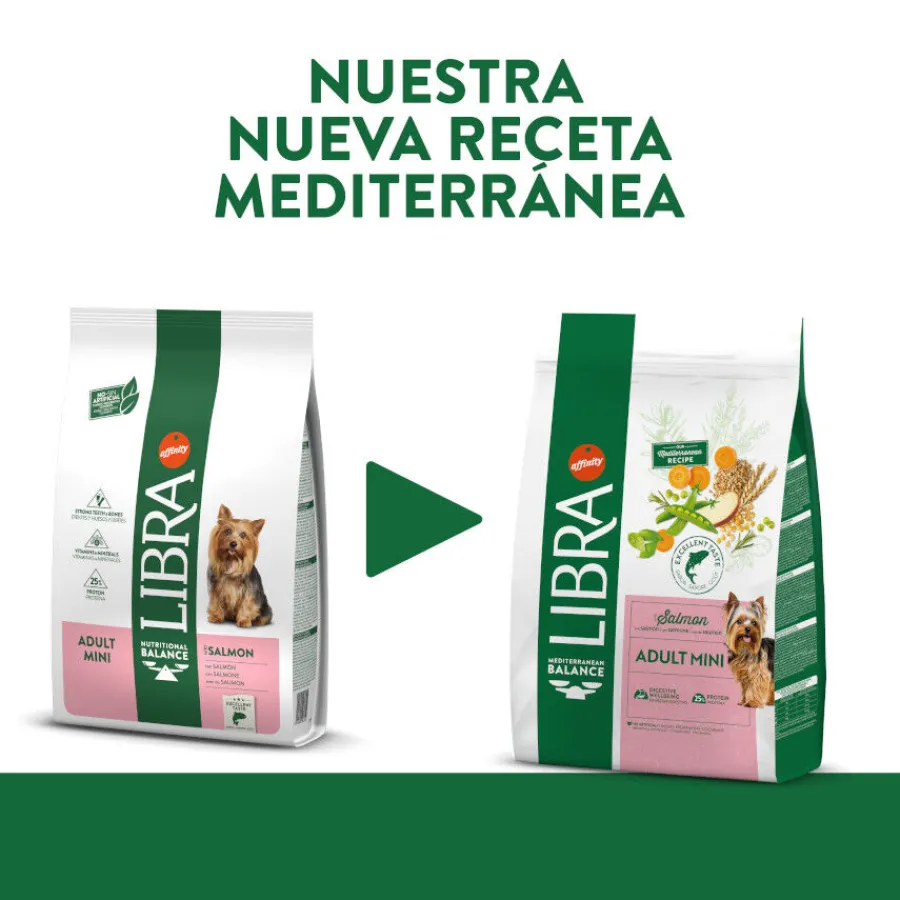 Libra Adult Mini Salmón pienso para perros Best