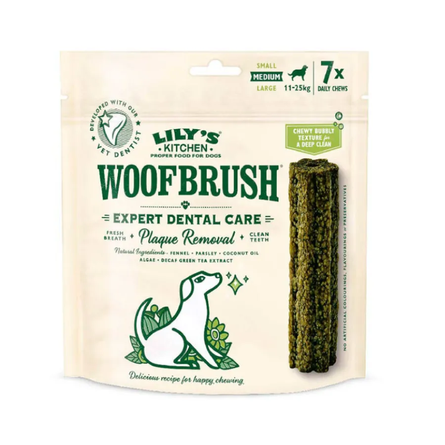 Lily's Kitchen Snacks Dentales Woofbrush Medium para perros Best