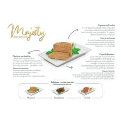 Majesty Kitten Mousse de Pollo y Pavo lata Discount