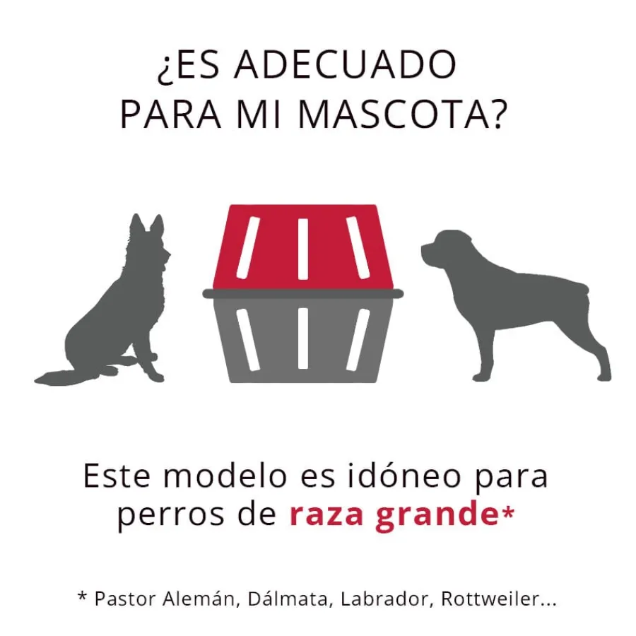 M-Pets Viaggio Transportín Negro y Gris para perros Outlet