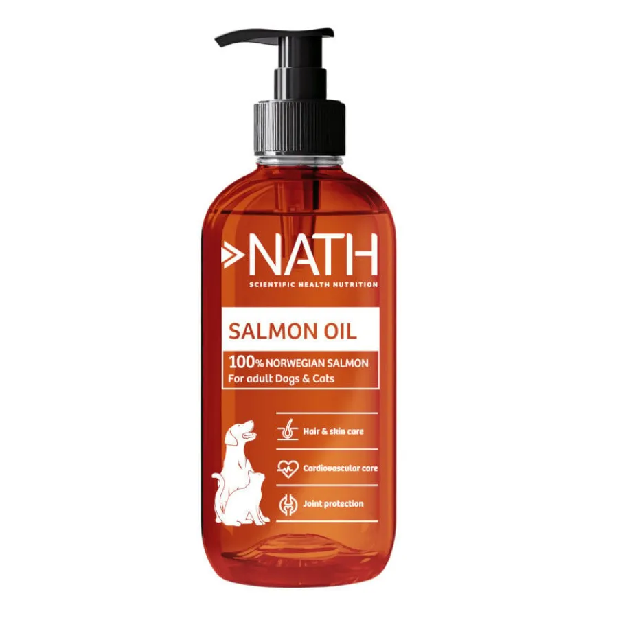 Nath Aceite de Salmón Noruego para Perros y Gatos Best