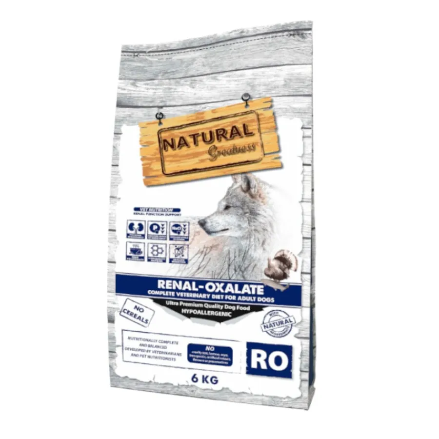 Natural Greatness Renal-Oxalate Pavo Pienso Hipoalergénico para perros Clearance