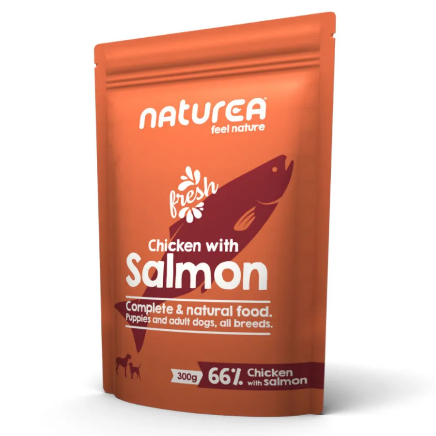 Naturea Pollo y Salmón sobre para perros Online