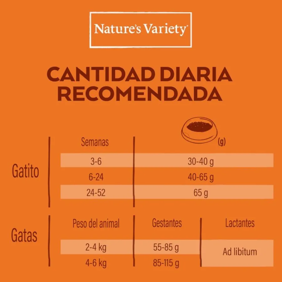Nature's Variety Healthy Grains Kitten Pescado Blanco pienso para gatitos
