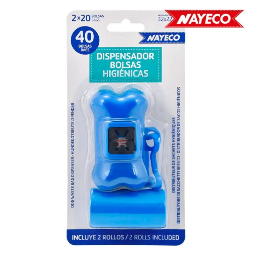 Nayeco Porta Bolsas + 40 Bolsas para heces de perros Hot