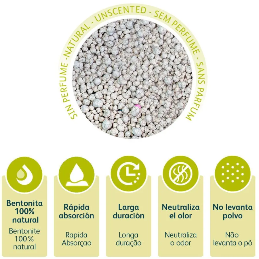 Nova Clean Ultra Natural Arena Aglomerante para gatos