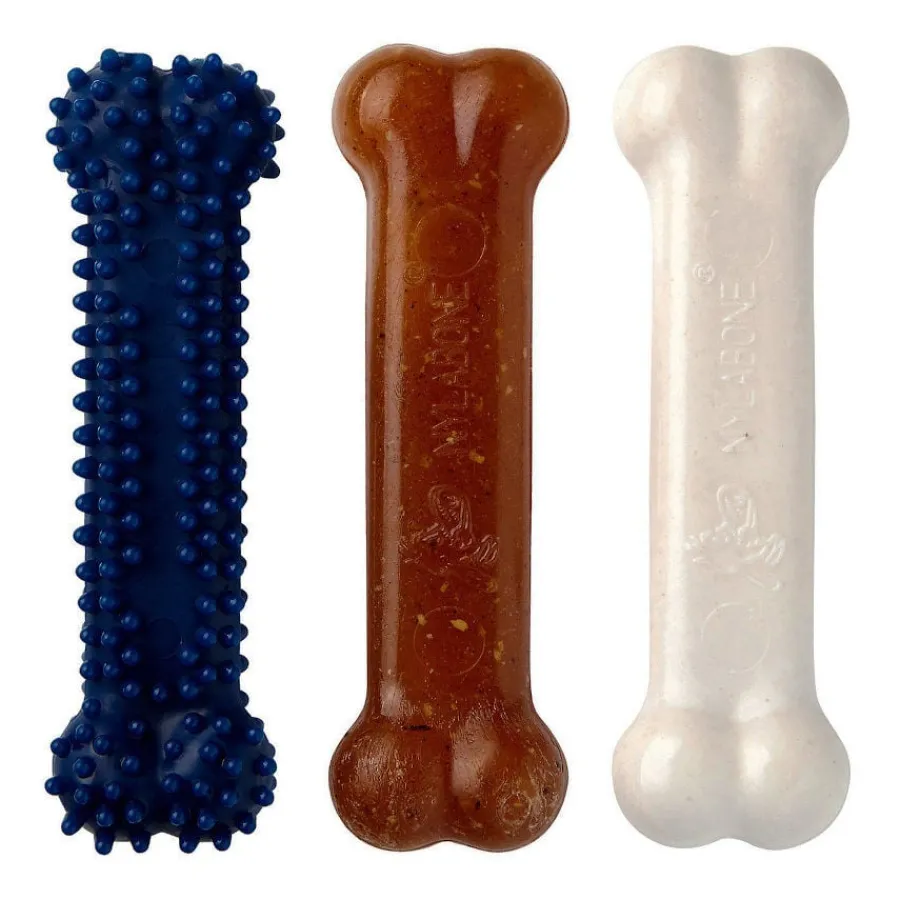 Nylabone Kit de Iniciación Mordedor Triple para cachorros