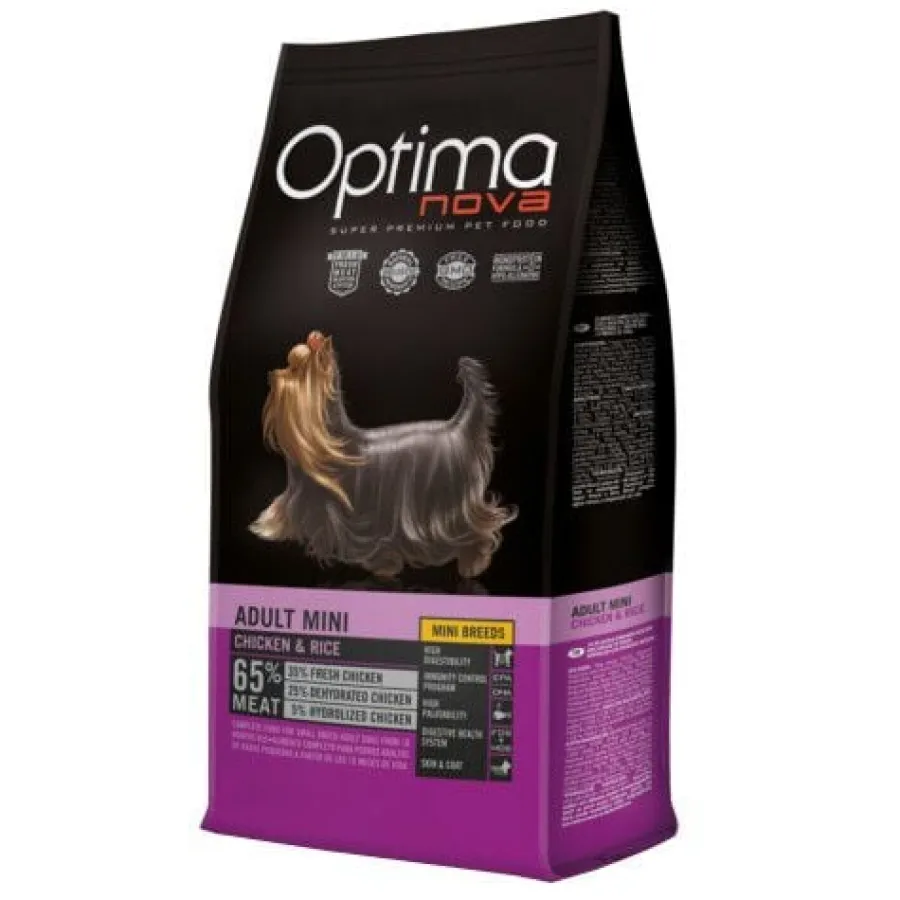 Optimanova Optima Nova Adult Mini Pollo pienso para perros Sale