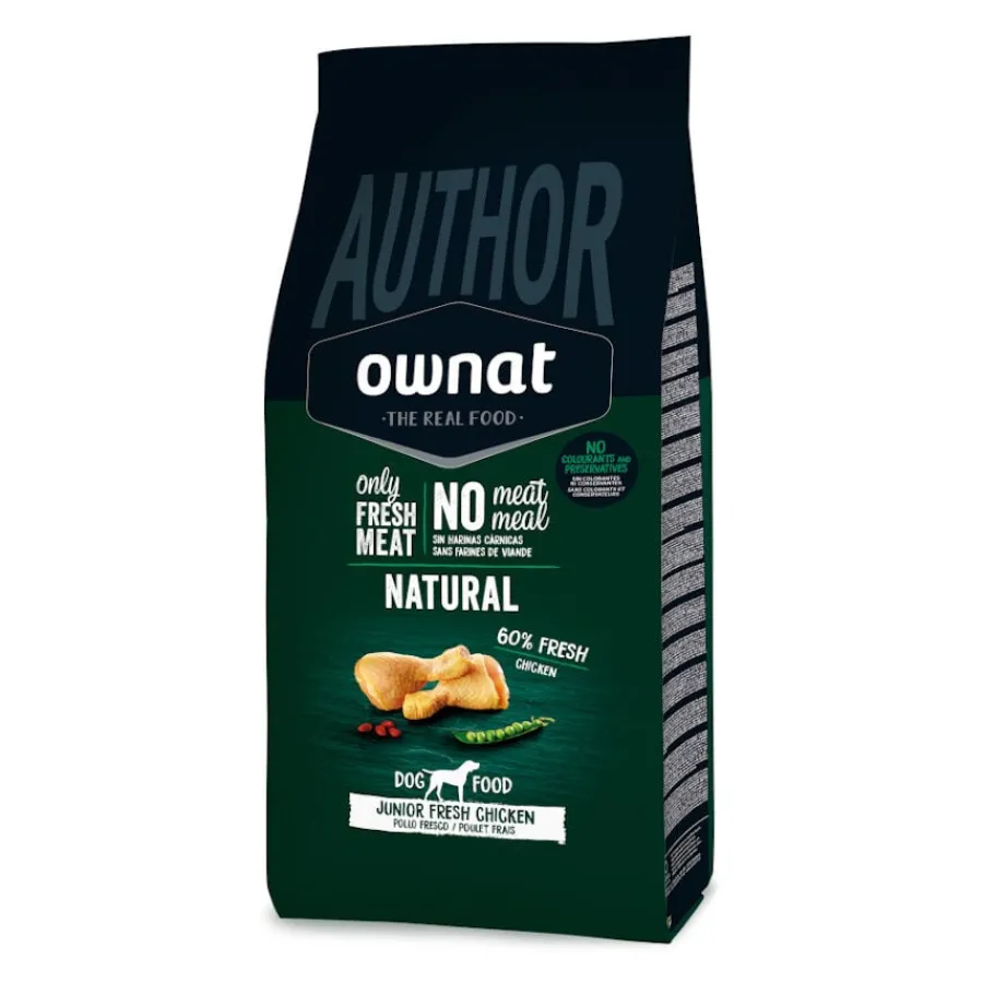 Ownat Author Junior Pollo Fresco pienso para perros Best
