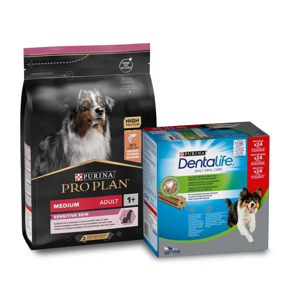 Pro Plan Pack Comida Dermatológica Perro Mediano