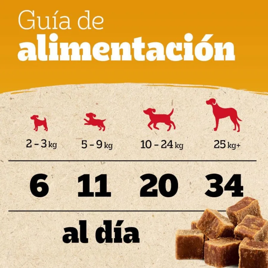 Pedigree Bocaditos Ranchos Cubes de Buey para perros Clearance
