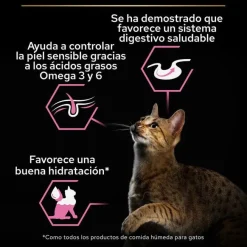 Pro Plan Delicate Digestion con Pescado del Océano en salsa para gatos New