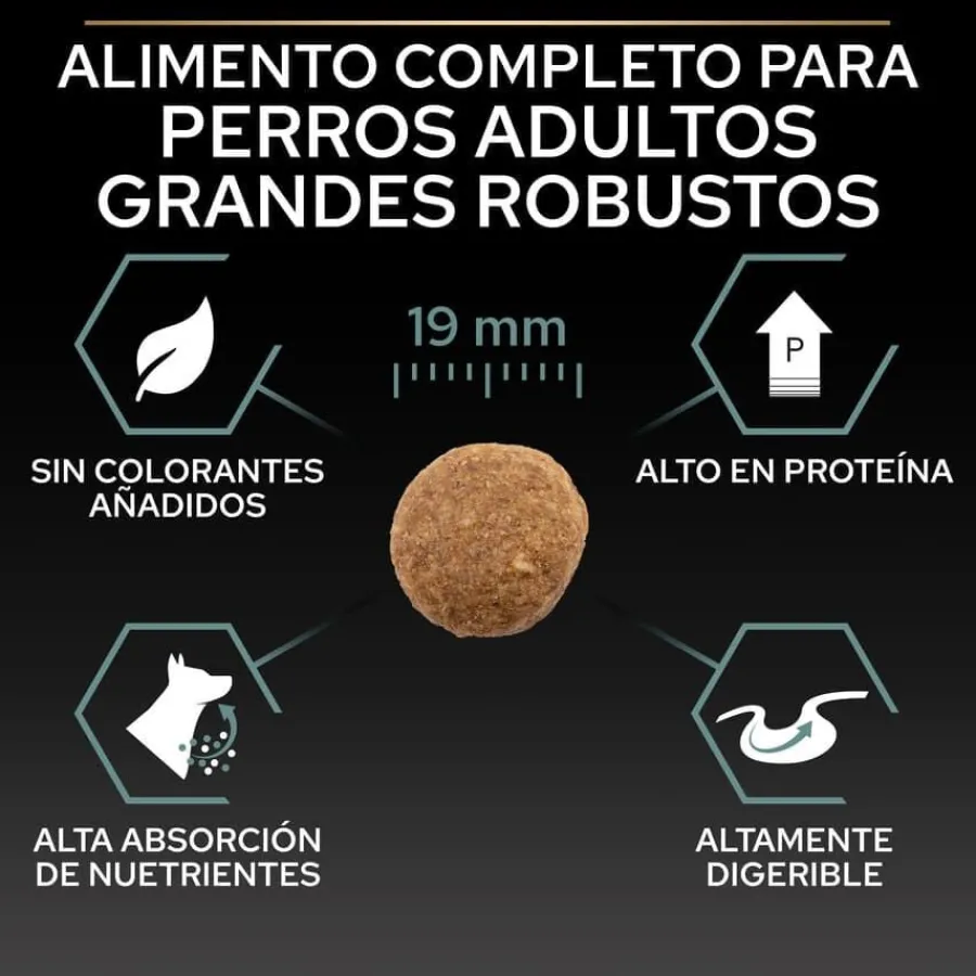 Pro Plan Adult Large Robust Digestión Cordero pienso para perros Discount