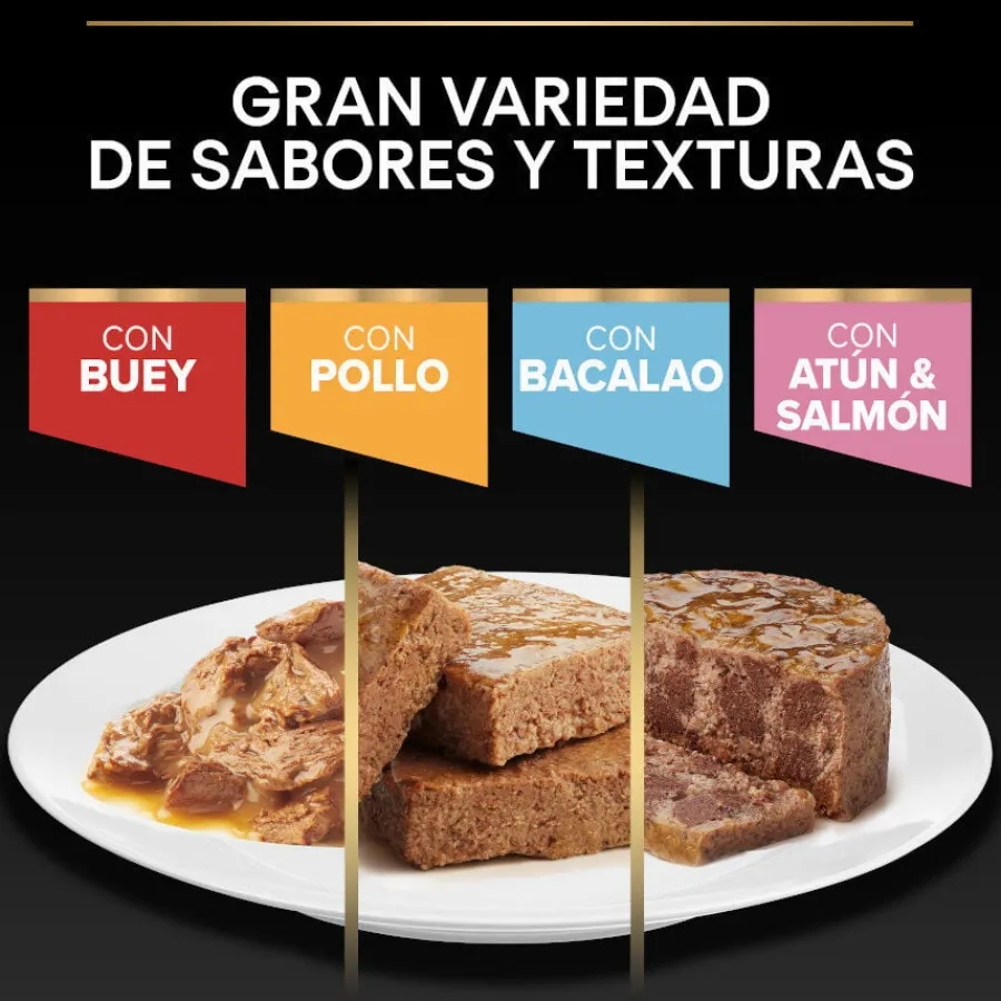 Pro Plan Adult Sterilised Maintenance Pollo y Buey en Salsa sobre para gatos Sale