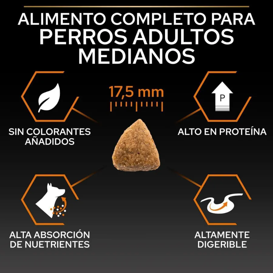 Pro Plan Medium Adult Pollo pienso para perros Outlet