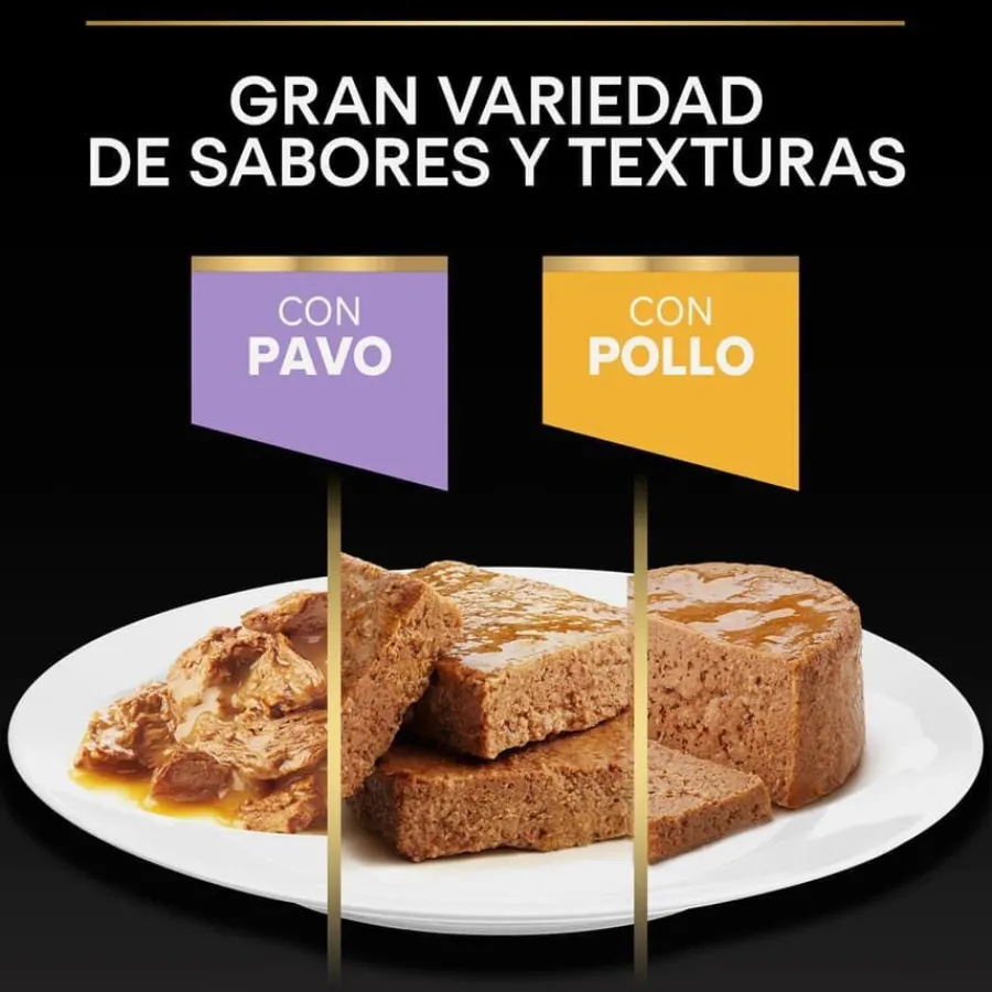 Pro Plan NutriSavour Feline Kitten Pavo en salsa sobre para gatitos Clearance