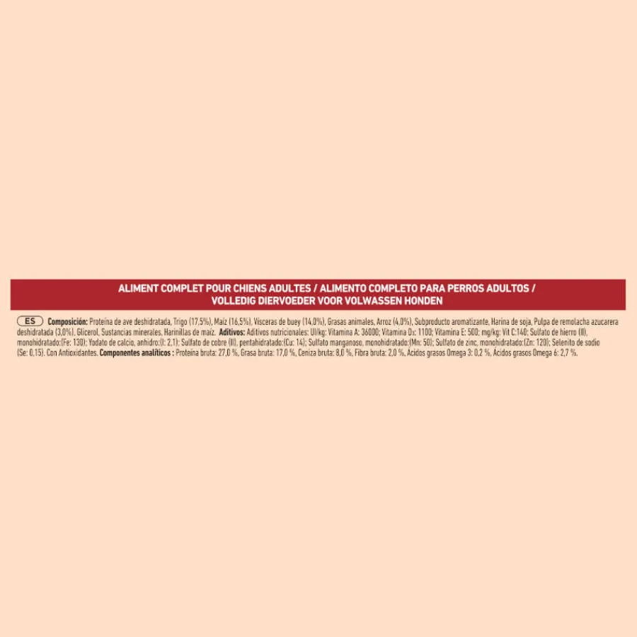 Purina One Mini Adult Bifensis Buey pienso para perros Clearance