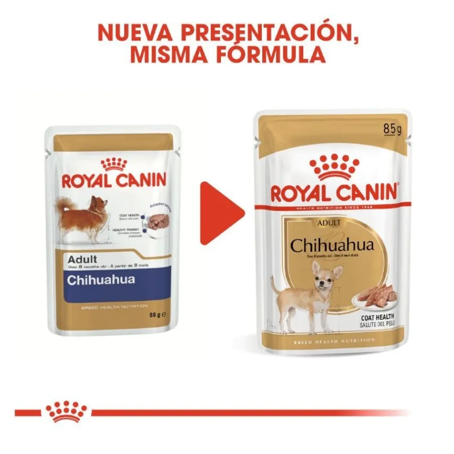 Royal Canin Adult Chihuahua paté en sobre para perros