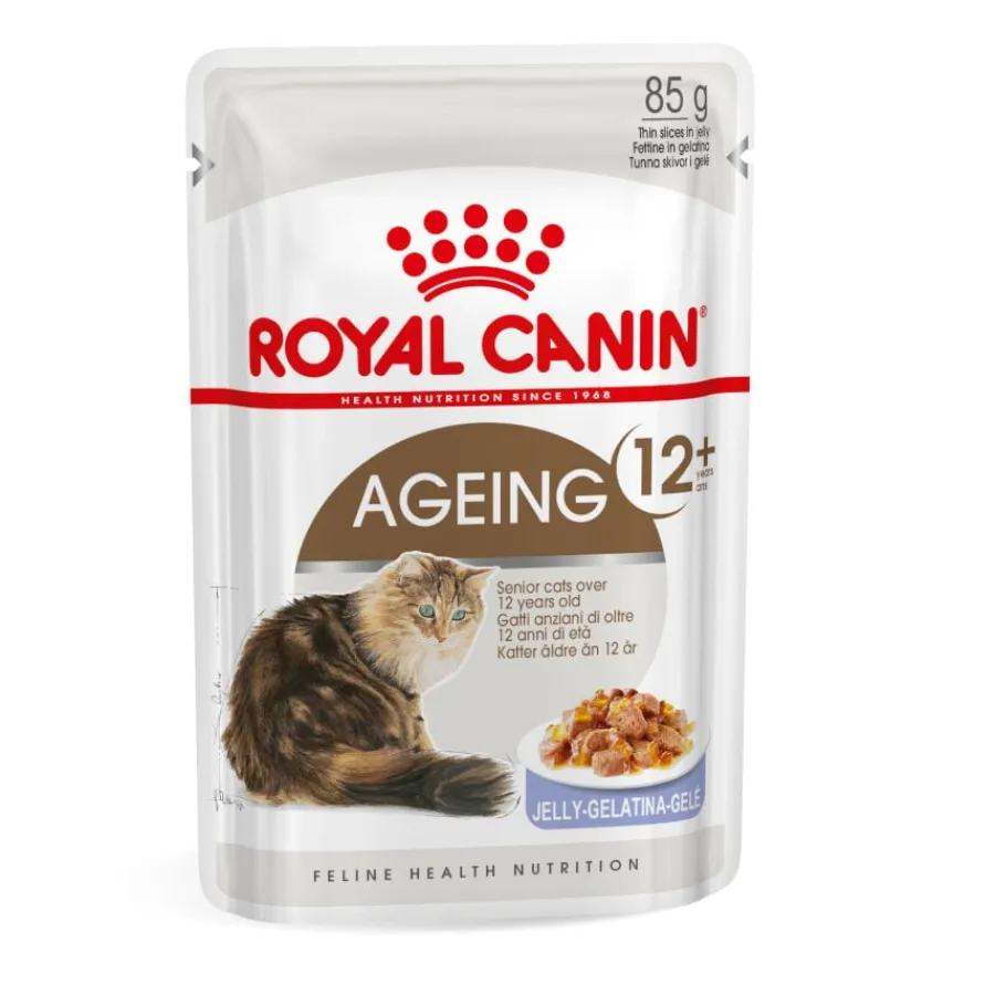 Royal Canin Ageing 12+ gelatina sobres para gatos Discount