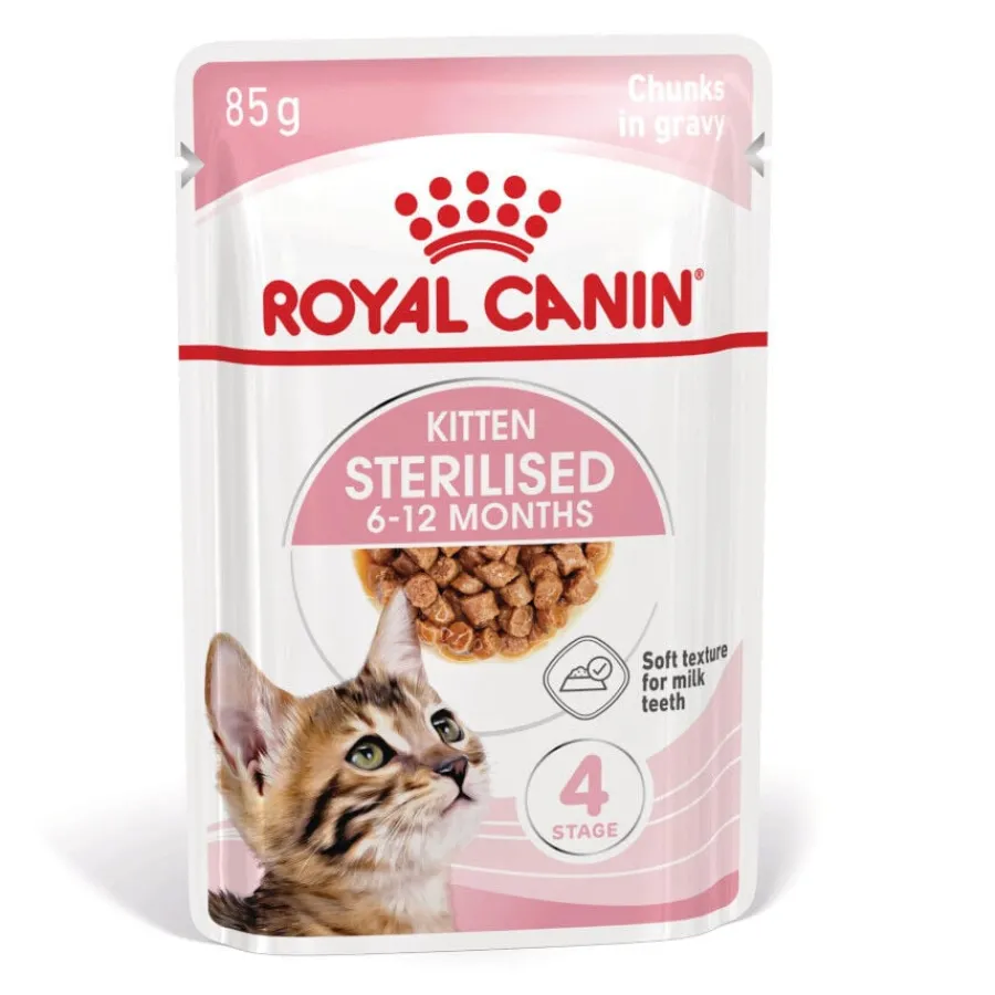 Royal Canin Kitten Sterilised salsa sobre para gatos Online