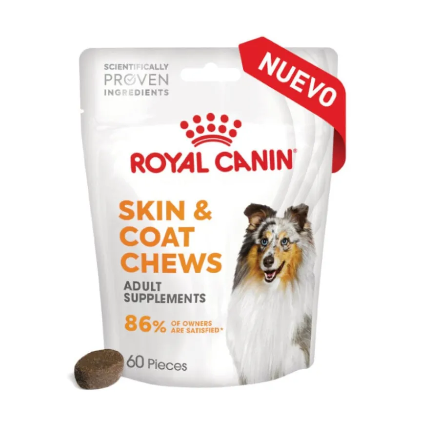 Royal Canin Skin & Coat Chews Adult Suplemento nutricional para perros Outlet