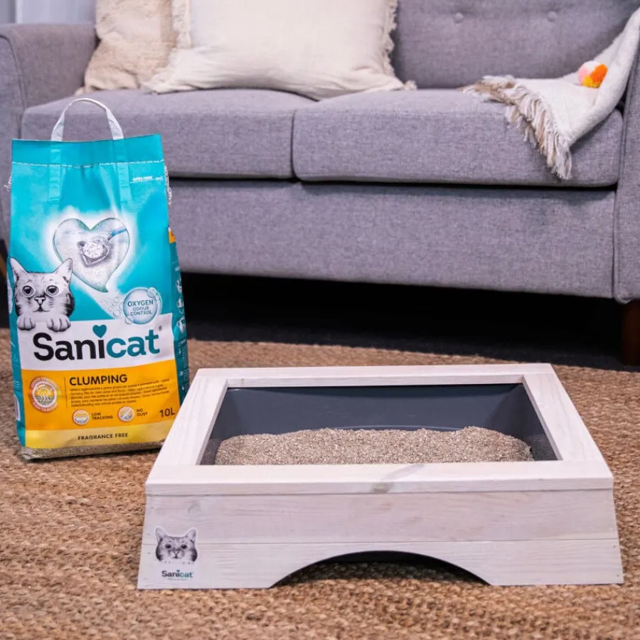 Sanicat Cumpling Arena Aglomerante sin perfume para gatos Sale
