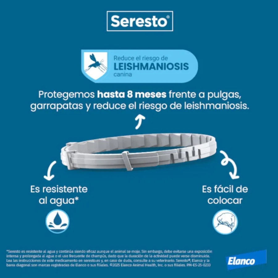Seresto Collar Antiparasitario para perros Hot