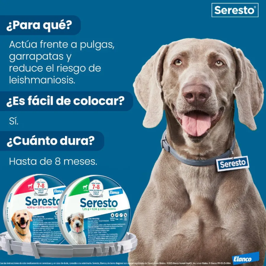Seresto Collar Antiparasitario para perros Hot